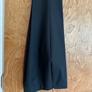 TALBOTS Classic Black Pants, Straight Leg, Side Zip, 10P Curvy